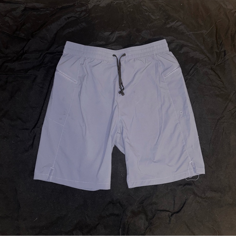 Men's Athletic Shorts in Blue/Gray